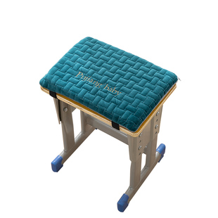 双面加厚坐垫椅子学生方形凳子可拆洗书桌垫子四季通用教室课桌椅