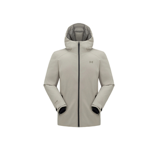 安德玛UA户外官方冬2025新款700FP保暖羽绒服防泼水透气鹅绒服男