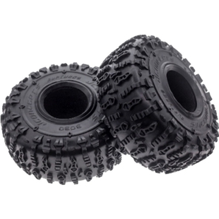 R1.9英寸RC攀爬车jc轮胎1/10胎皮奥星axx4山羊胎岩石泥地改装升级