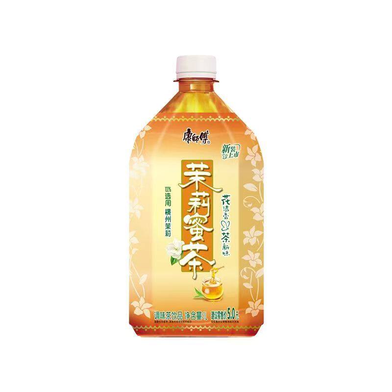 康师傅茉莉蜜茶整箱大瓶1L*1瓶