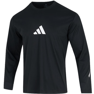 adidas阿迪达斯秋季男子Z.N.E运动休闲圆领长袖T恤KE4902