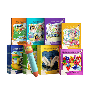 盖世童书 红火箭分级阅读Red Rocket Readers蓝盒黄盒英文原版进口儿童绘本阅读启蒙英语书支持小怪兽3代点读笔可点raz大猫