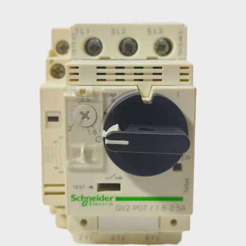 SCHNEIDER电动GV2P07测试电机CIRCUIT断路器16.2.5A3P旋转