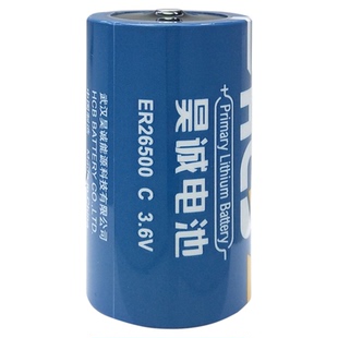 HCB昊诚ER26500智能水表电表PLC燃气蒸汽表RAM流量计3.6V锂电池