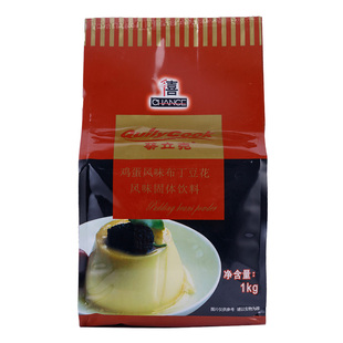 千喜葵立克鸡蛋牛奶芒果布丁粉1kg自制免煮果冻粉奶茶店专用材料