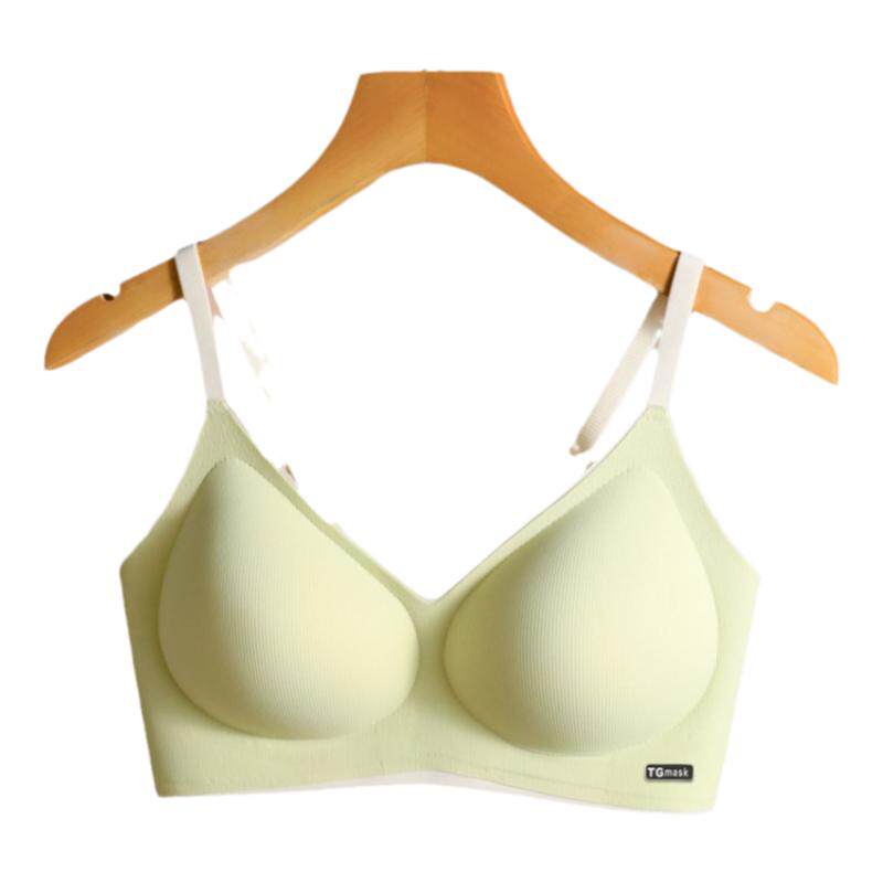 乳胶无痕内衣女聚拢小胸不空杯无磁无钢圈文胸2025新款爆款固定杯