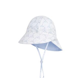 【UPF50+】Domiamia宝宝防晒帽婴儿双面遮阳帽渔夫帽超轻儿童帽子