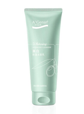 安安金纯美白保湿洁面乳150g