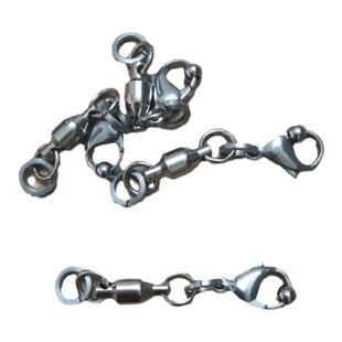 304不锈钢鹦鹉鸟类脚链挂勾连接扣 放飞绳脚环连接搭配 万向环配