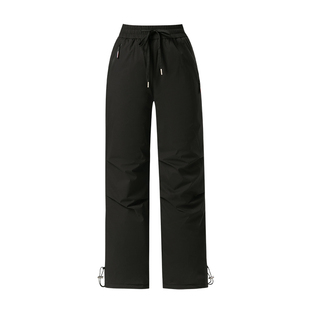 雅鹿工装羽绒裤女外穿2025新款冬季零下20度白鸭绒外穿保暖棉裤