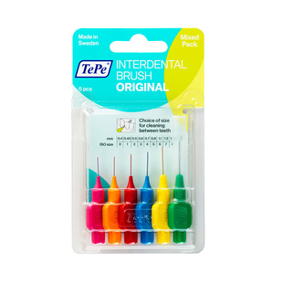 瑞典进口TePe牙缝刷I型牙间隙刷成人家用清洁极细正畸牙周炎专用