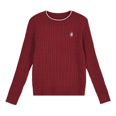 圆领毛衣女士针织衫秋冬可内搭