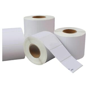 可移除热敏合成纸易撕下不留胶不干胶标签纸三防热敏合成纸防水撕不烂条码打印纸家具板材玻璃不锈钢背胶贴纸