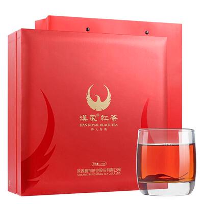 鹏翔陕西特产汉家红茶200g礼盒装