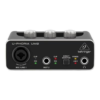 BEHRINGER/百灵达um2声卡包精调