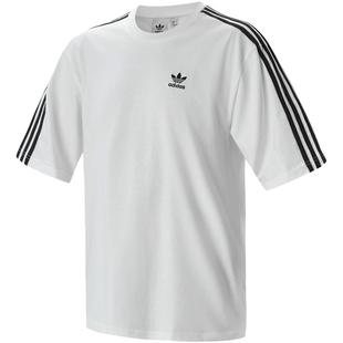 adidas阿迪达斯三叶草男子Oversizetee运动休闲短袖T恤IZ2474