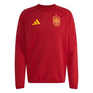 西班牙队足球休闲文化圆领卫衣男装秋冬adidas阿迪达斯官方