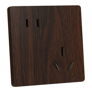 16A五孔大功率三孔空调热水器专用16安插座86型家用电源斜二三插