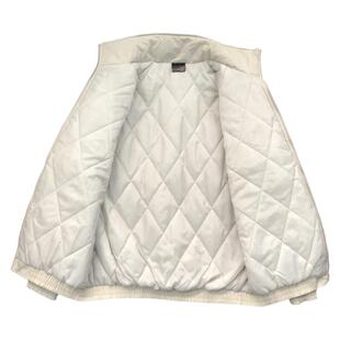 男士轻薄棉服白色早春棉衣秋季薄短款夹克女立领薄款薄棉外套男款