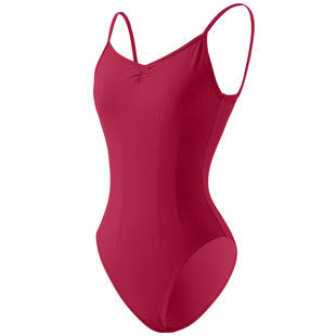 高胯艺考形体服芭蕾舞练功服女成人体操服基训服吊带舞蹈形体专业