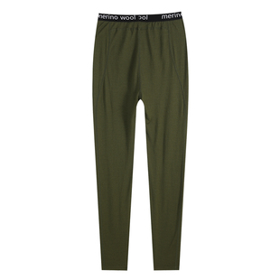 美利奴羊毛打底裤女户外速干裤美丽诺内衣徒步登山裤子保暖裤秋裤