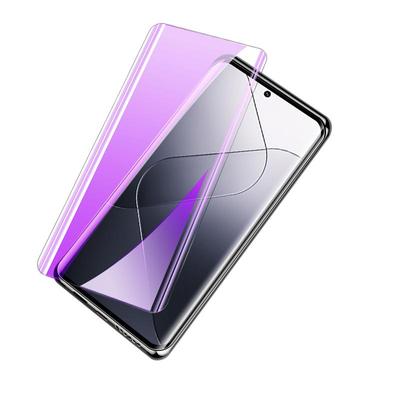 适用小米14pro晶钻膜曲面贴合