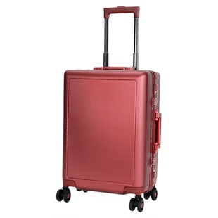 福建祥兴箱包铝框24寸行李箱磨砂面20寸轻便登机箱静音万向轮