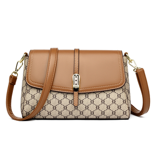 中老年女包包2026新款时尚老花女士单肩斜挎包大气中年妈妈婆婆包