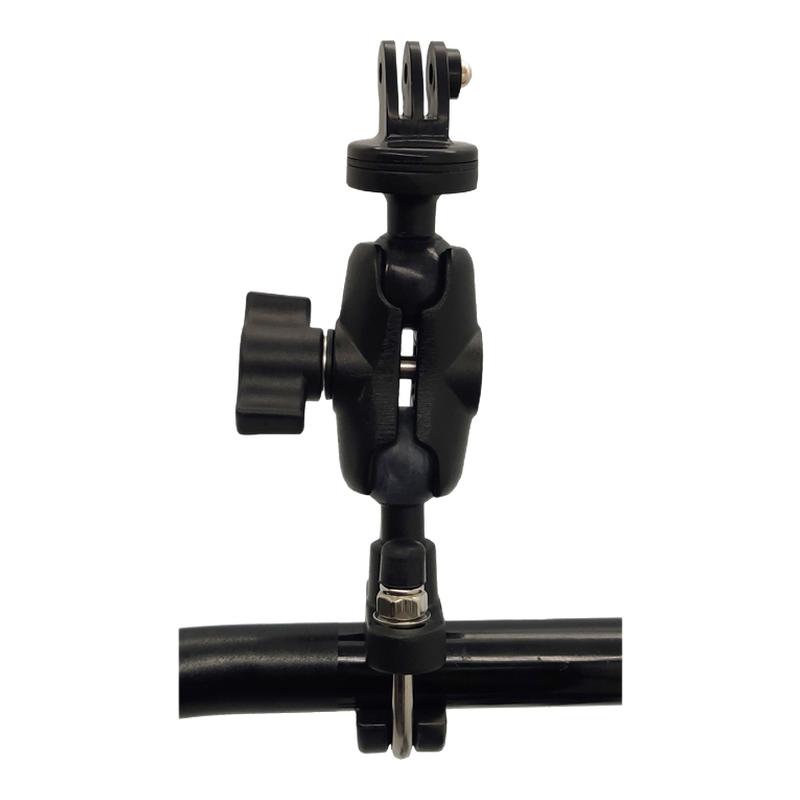 摩托车运动相机铝合金支架大疆GOPRO山狗SONY小蚁360全景相机配件