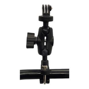 摩托车运动相机铝合金支架大疆GOPRO山狗SONY小蚁360全景相机配件