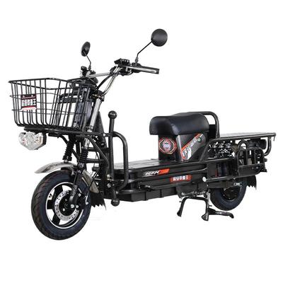 96载重王电动车轻便摩托车拉货