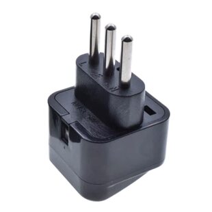 乌拉圭意大利智利出国境外旅行插座转换器三圆脚插座转换插头