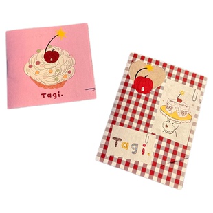 Tagi.爱心苹果蛋糕周年生日贺卡心愿祝福可爱电子打印代写心愿