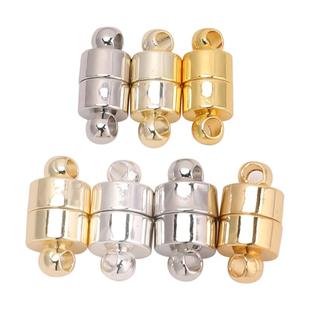 包18k金手链收尾磁吸扣强力diy防掉珍珠项链磁铁扣手绳磁扣头配件