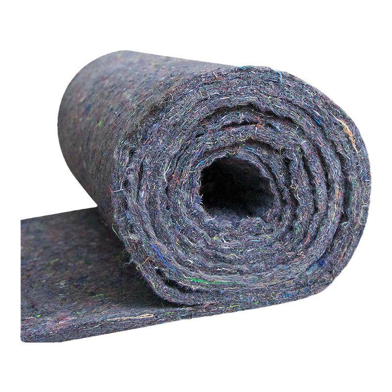 工程土工布大棚保温棉被黑心棉混凝土路面保湿养护家具包装毛毡布