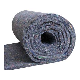 工程土工布大棚保温棉被黑心棉混凝土路面保湿养护家具包装毛毡布