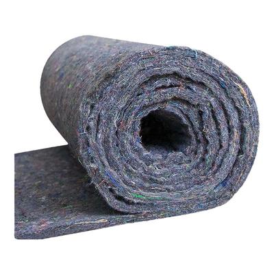 工程土工布大棚保温棉被黑心棉混凝土路面保湿养护家具包装毛毡布