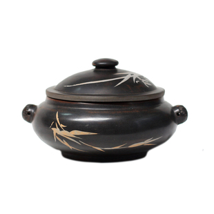 滇匠云南建水紫陶小汽锅鸡汽锅家用迷你气锅陶瓷炖盅养生砂锅煲汤