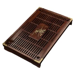 晨翔实木茶盘家用功夫茶具茶台茶海茶托简约储水托盘迷你小号茶座