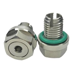 免攻丝自攻修复滑齿滑牙丝不锈钢油底壳中心放油螺丝适用摩托汽车