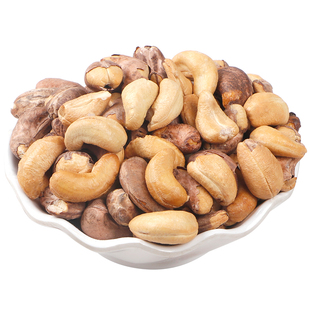 带皮腰果原味紫皮盐焗散装称斤炭烤小包装紫衣炭烧越南特产大粒新