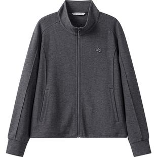 播倪妮同款美式航海半高领拉链慵懒外套女25春新款上衣BDS1WD1122