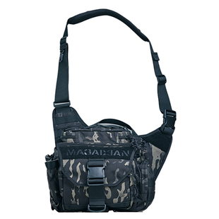 马盖先战地鞍袋 军迷户外休闲单肩包 通勤日背耐磨抗撕裂斜挎包