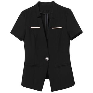 夏装白色职业装女装套裙韩范西装套装酒店美容师工作服女短袖夏季