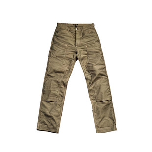 咔叽春重磅n-1防撕裂绿井日系巴黎扣工作直筒长裤工装裤非人字纹