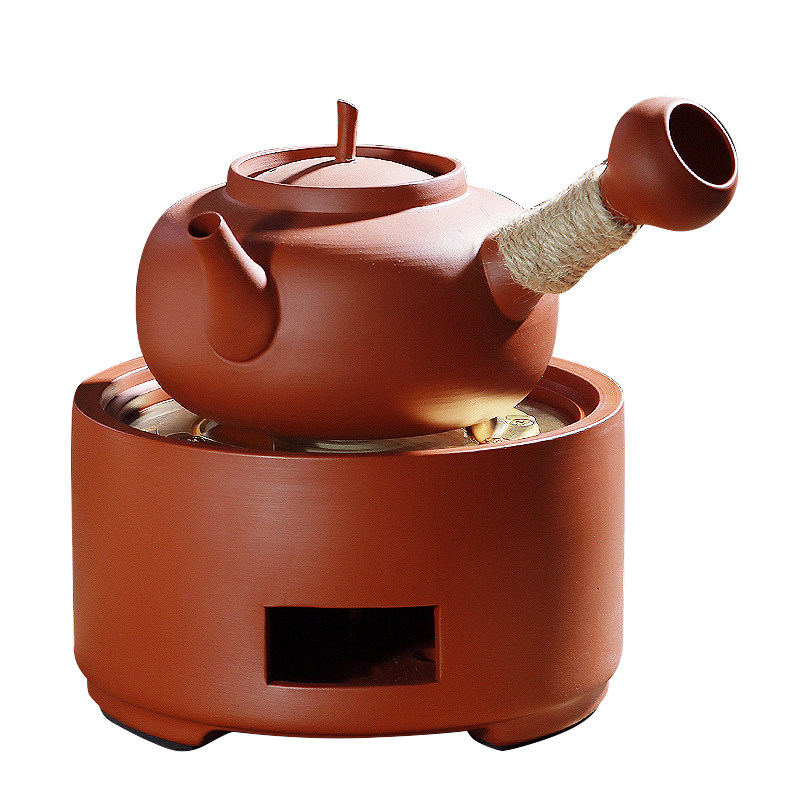 潮州砂铫壶红泥工夫电茶炉