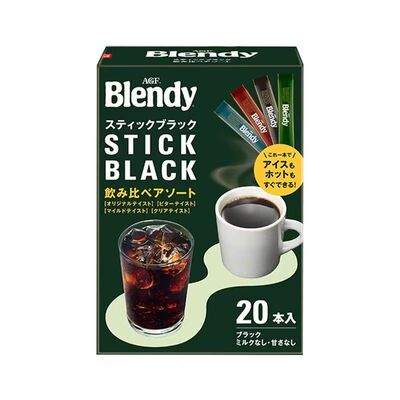 日本进口黑咖啡速溶冷萃美式