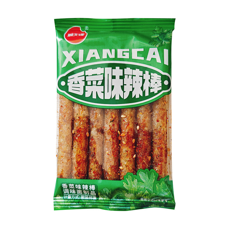顺天缘香菜味辣棒网红怀旧解馋休闲小零食办公室宿舍追剧零食小吃