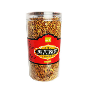 跨克苦荞茶整颗粒黑苦荞麦400g四川凉山黑苦荞茶原味浓香苦荞茶