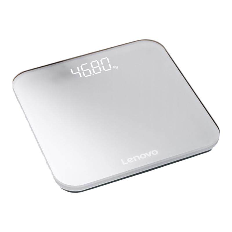 Lenovo联想体重秤精准电子秤家庭耐用充电款体脂秤减肥专用人体秤